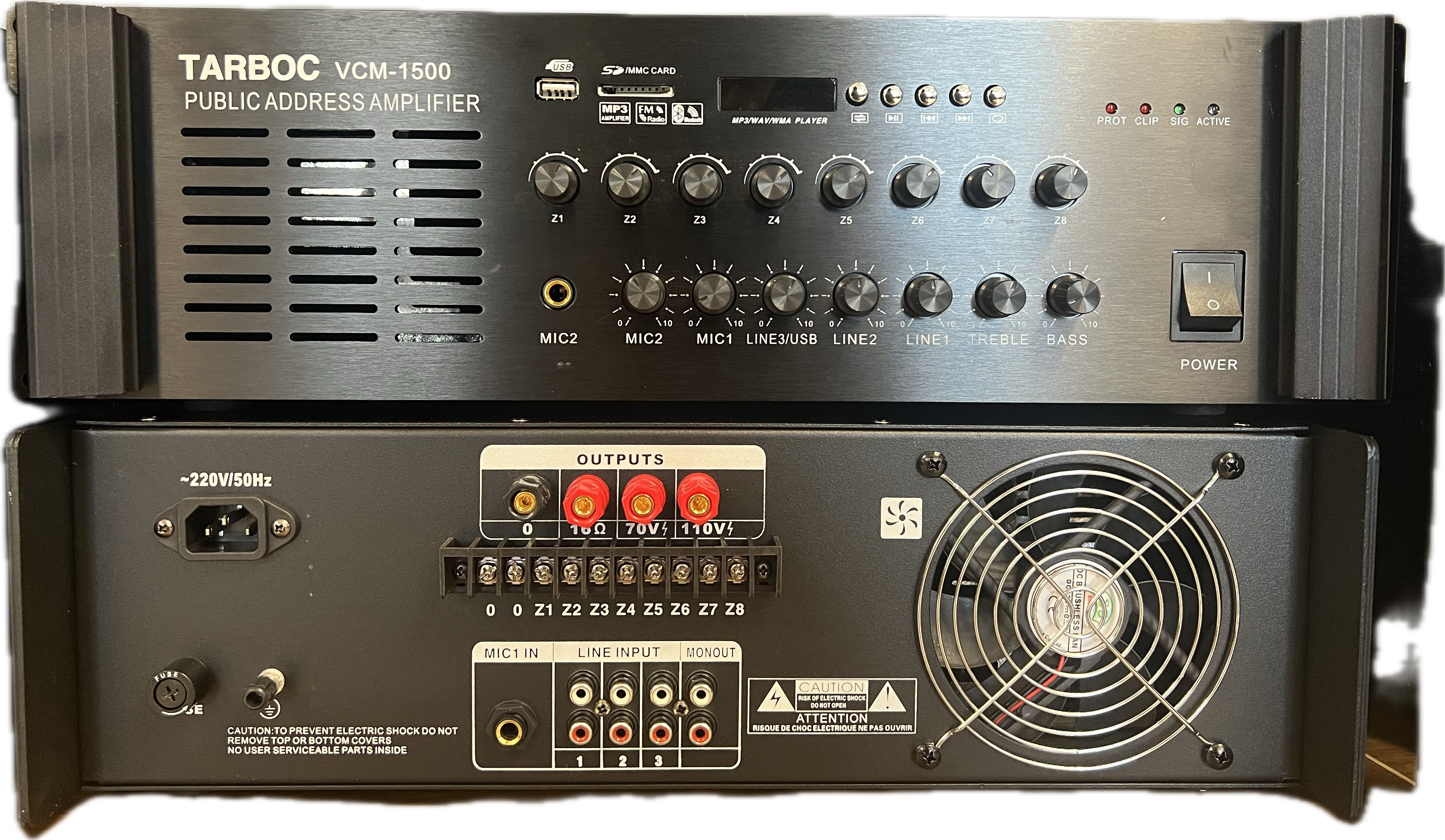Трансляционный усилитель Tarboc VCM-1500L