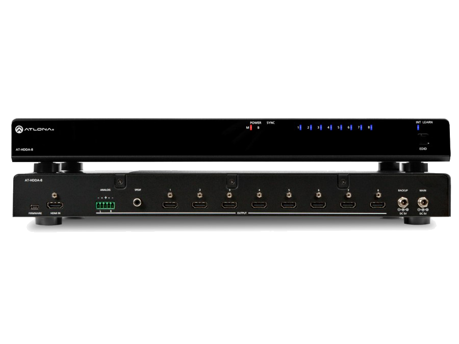 Усилитель распределитель 1х8 HDMI 4K/UHD AT-HDDA-8