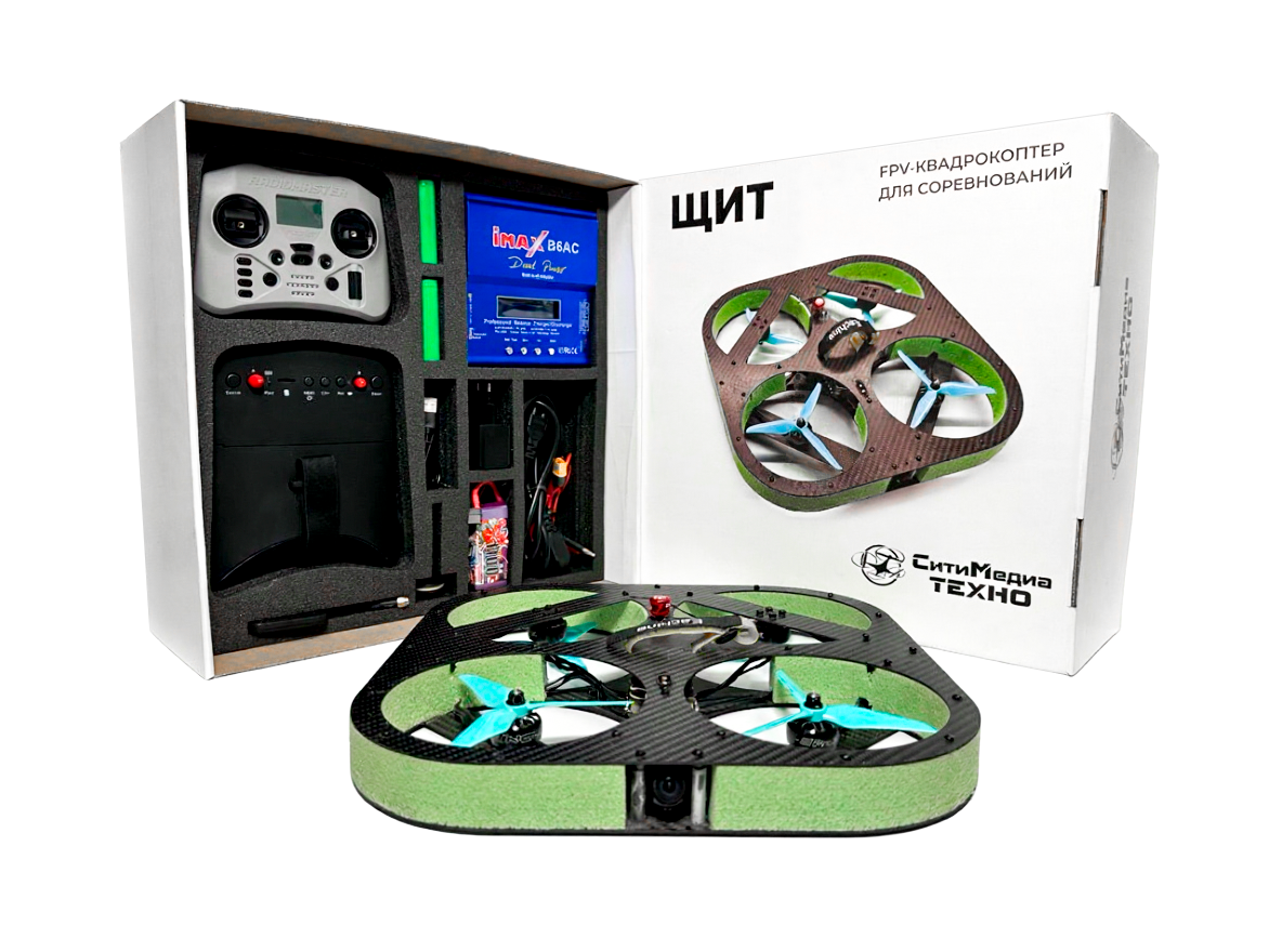 Комплект FPV-квадрокоптера для спортивных соревнований «Щит»