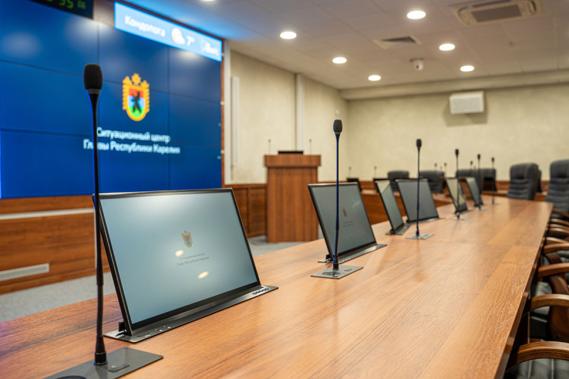 Ситуационный центр Главы Республики Карелия