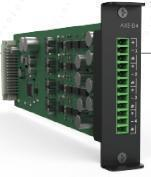 Карта аудио входов DA-EI4 ((4x интерфейса микрофонного/линейного уровня),  4-канала AEC)