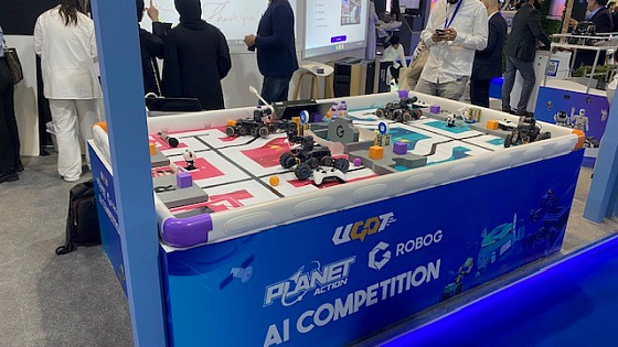 Соревновательная карта и реквизит UBTECH Planet Action Venue kit