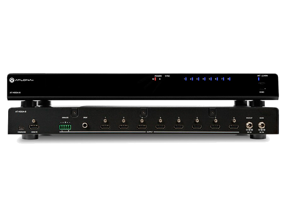 Усилитель распределитель 1х8 HDMI 4K/UHD AT-HDDA-8