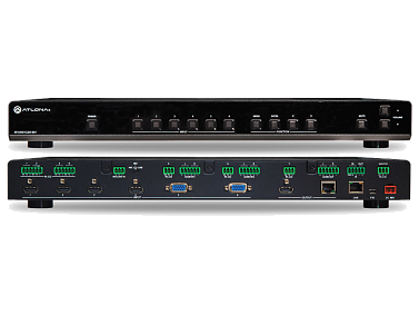 Коммутатор мультиформатный 6-входов 4K/UHD на HDMI/HDBaseT AT-UHD-CLSO-601