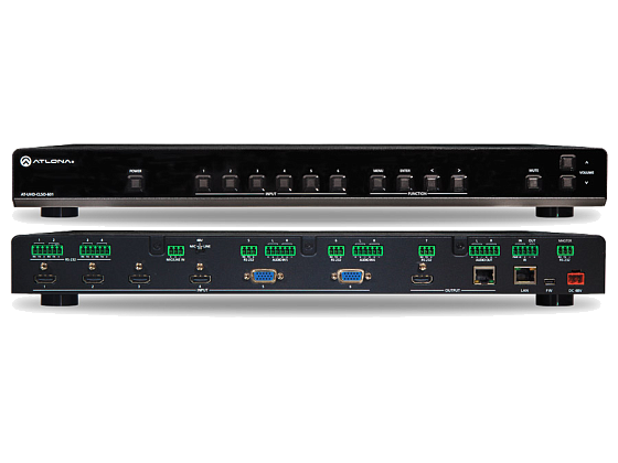 Коммутатор мультиформатный 6-входов 4K/UHD на HDMI/HDBaseT AT-UHD-CLSO-601