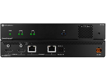 Двухканальный кодер 4K/UHD OmniStream AV по сети серия R-Type AT-OMNI-512