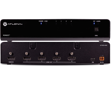 Усилитель распределитель 1x4 HDMI 4K/UHD с поддержкой HDR AT-RON-444