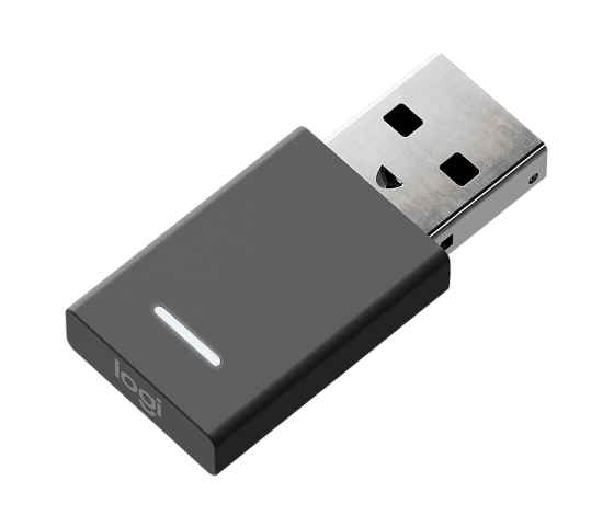 Приемник USB-A гарнитуры Logitech Zone Wireless Plus и дополнительных периферийных устройств Unifying